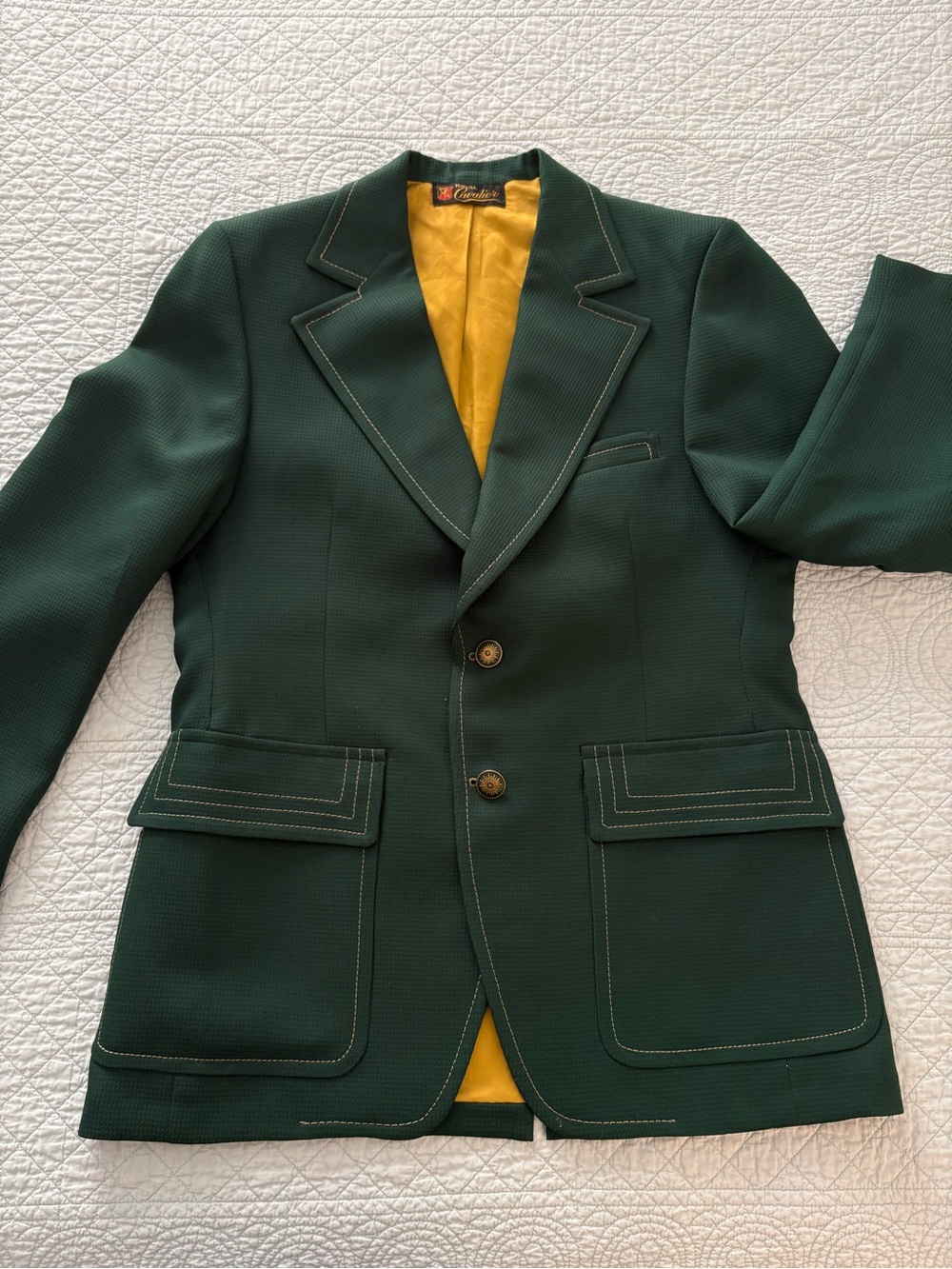 Vintage 70’s leisure jacket blazer. Size 40.